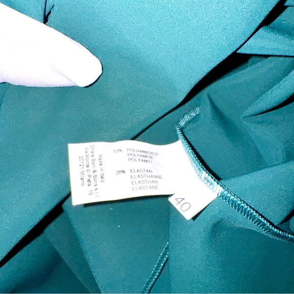 CHIARA BONI La Petite Robe Dress Gown Off Shoulder Mermaid Maxi Size 4 - Picture 6 of 6